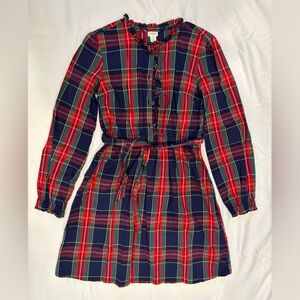 Crewcuts Holiday Plaid Girls Dress